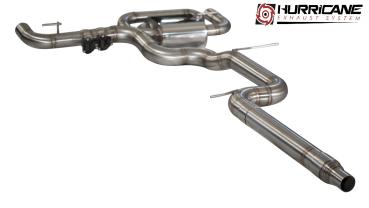 Hurricane Exhaust 3.5" ECE Klappenanlage für Seat Leon Cupra 290 OPF 5F V2